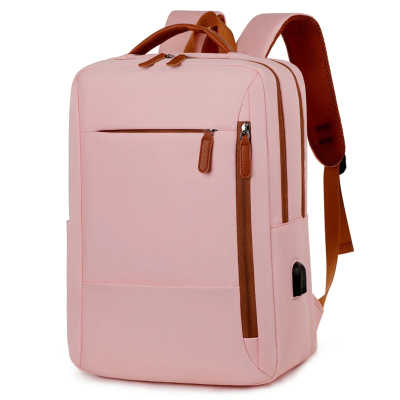 Mochila Carga USB Impermeable Gran Capacidad