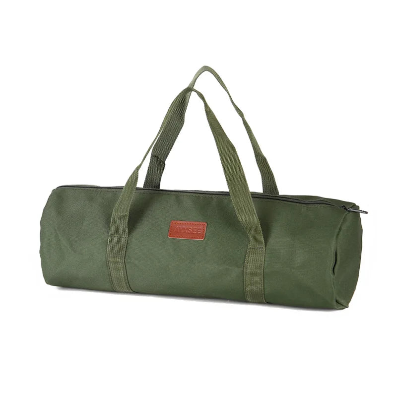 Bolsa Cilíndrica Para Estacas de Camping Organizador Herramientas