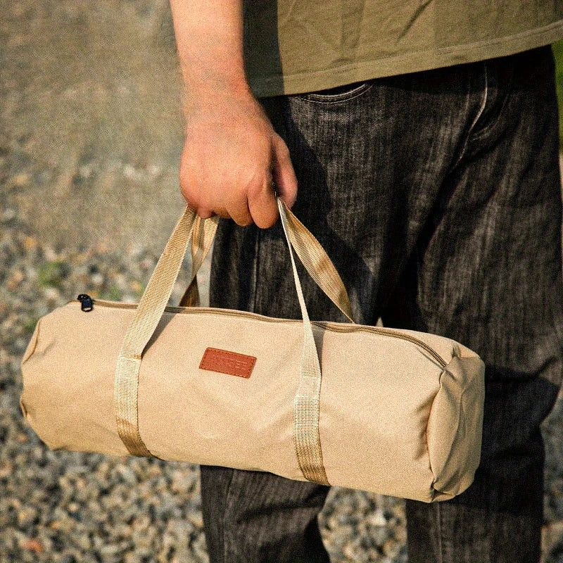 Bolsa Cilíndrica Para Estacas de Camping Organizador Herramientas