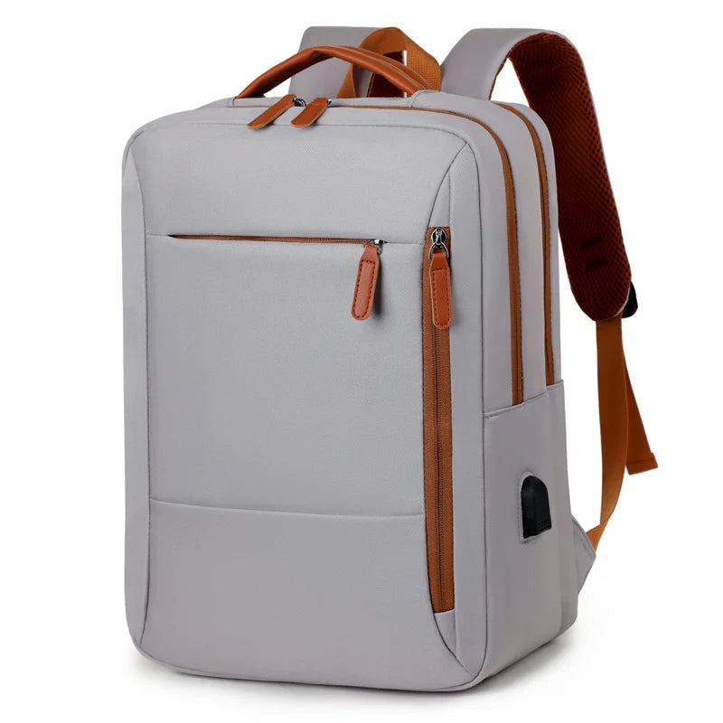 Mochila Carga USB Impermeable Gran Capacidad