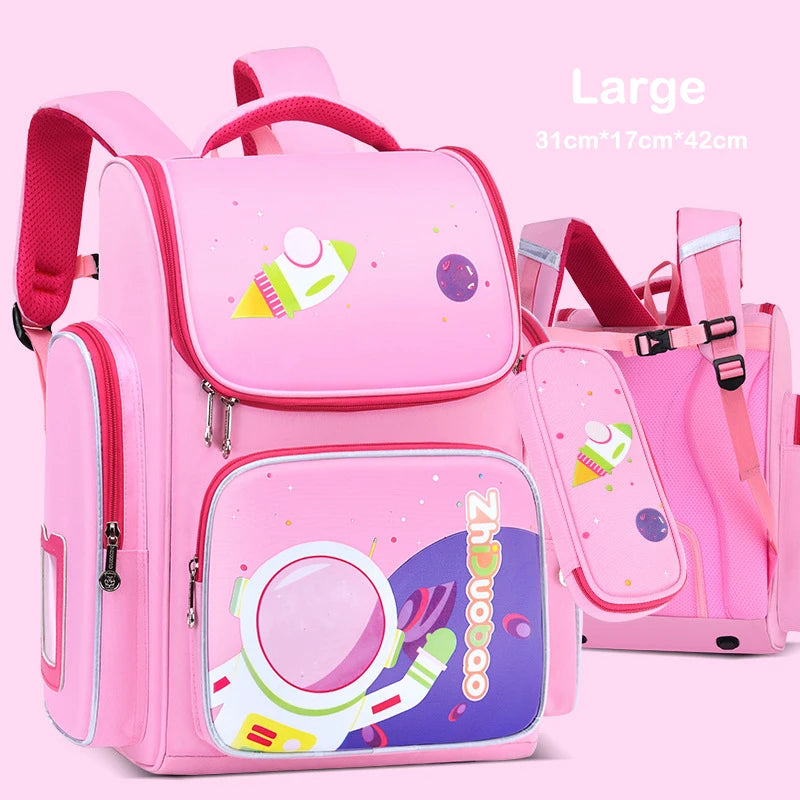 Mochila Escolar Impermeable para Niños y Niñas
