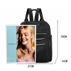 Sac à dos femme Oxford imperméable grande capacité décontracté