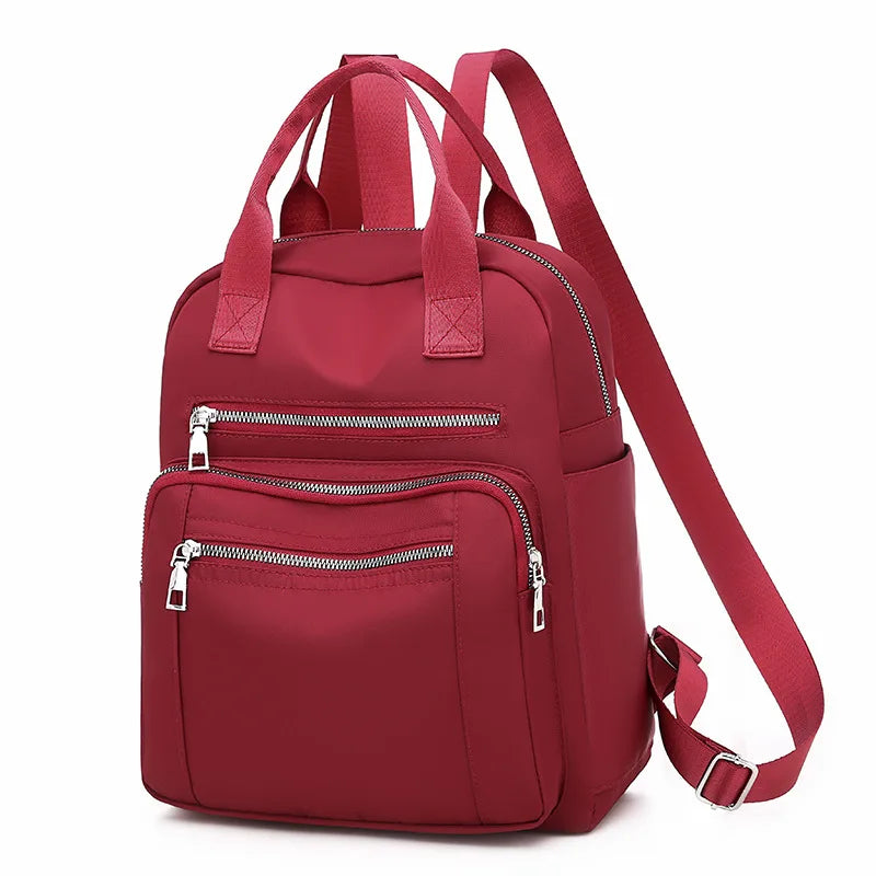 Mochila Mujer Oxford Impermeable Gran Capacidad Casual