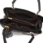 Sac à main élégant pour femme en cuir PU avec bandoulière