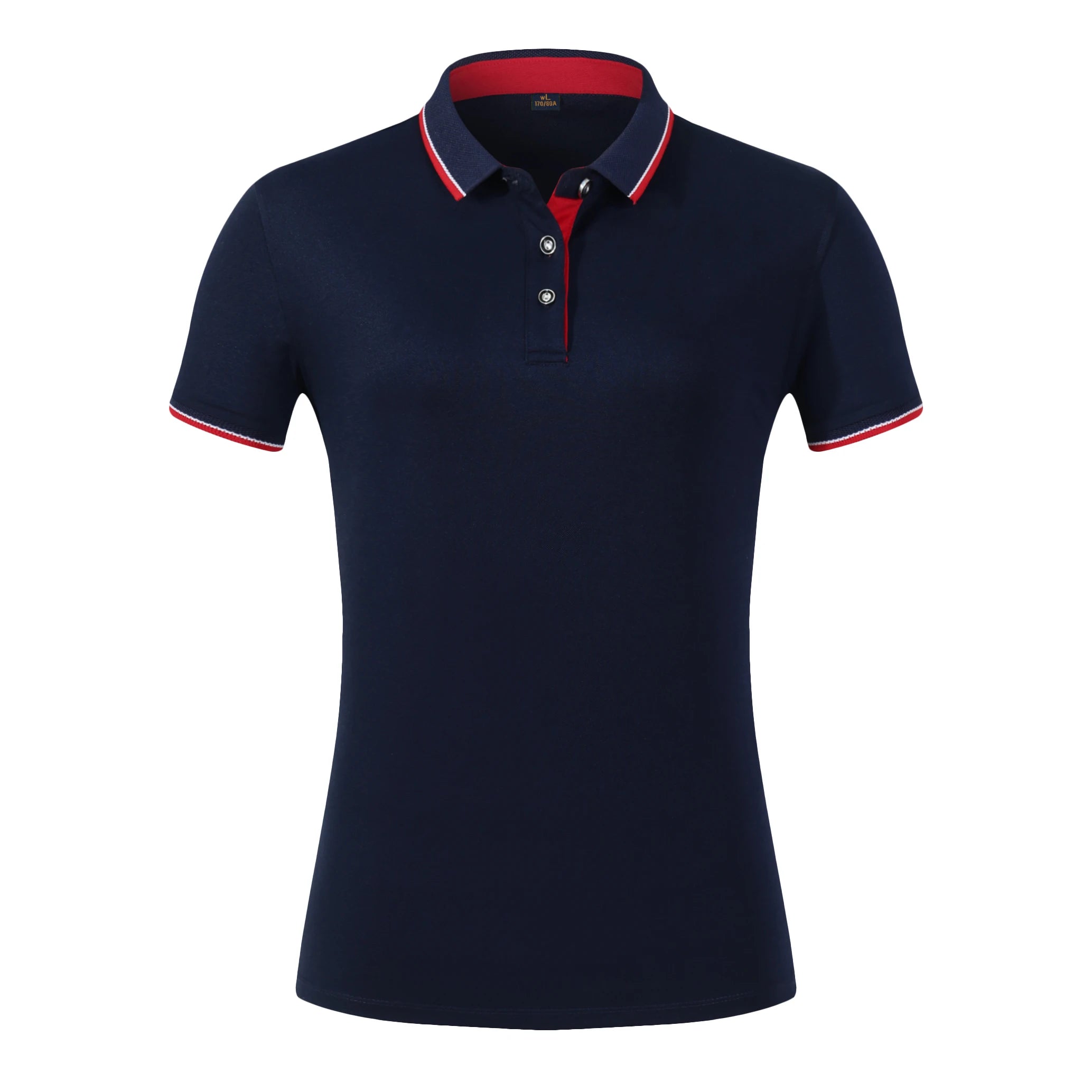Polo Mujer con Cuello Slim Fit Manga Corta /Casual /Negocios