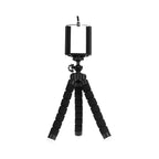 Mini trépied souple flexible pour téléphone portable et appareil photo avec clip