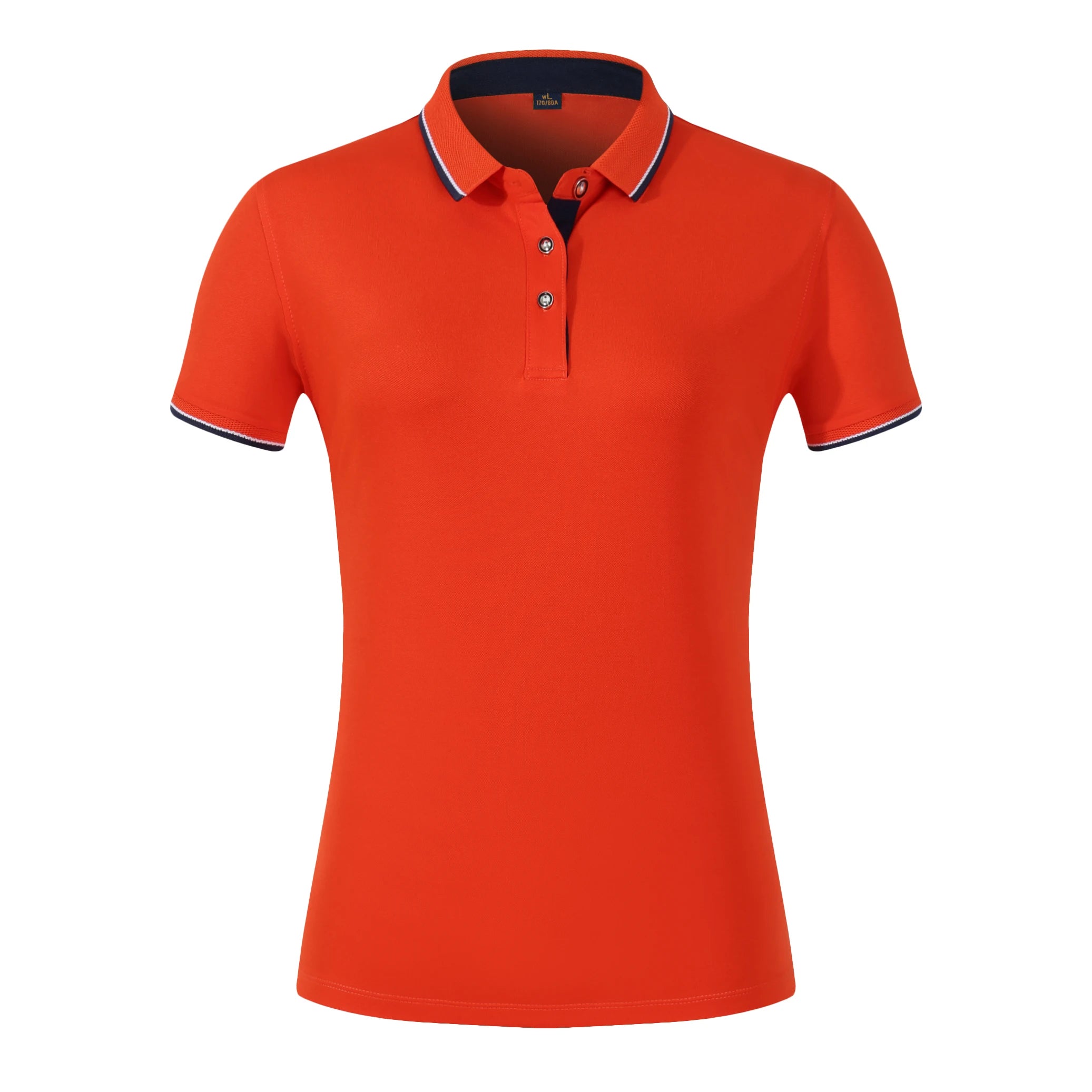 Polo Mujer con Cuello Slim Fit Manga Corta /Casual /Negocios