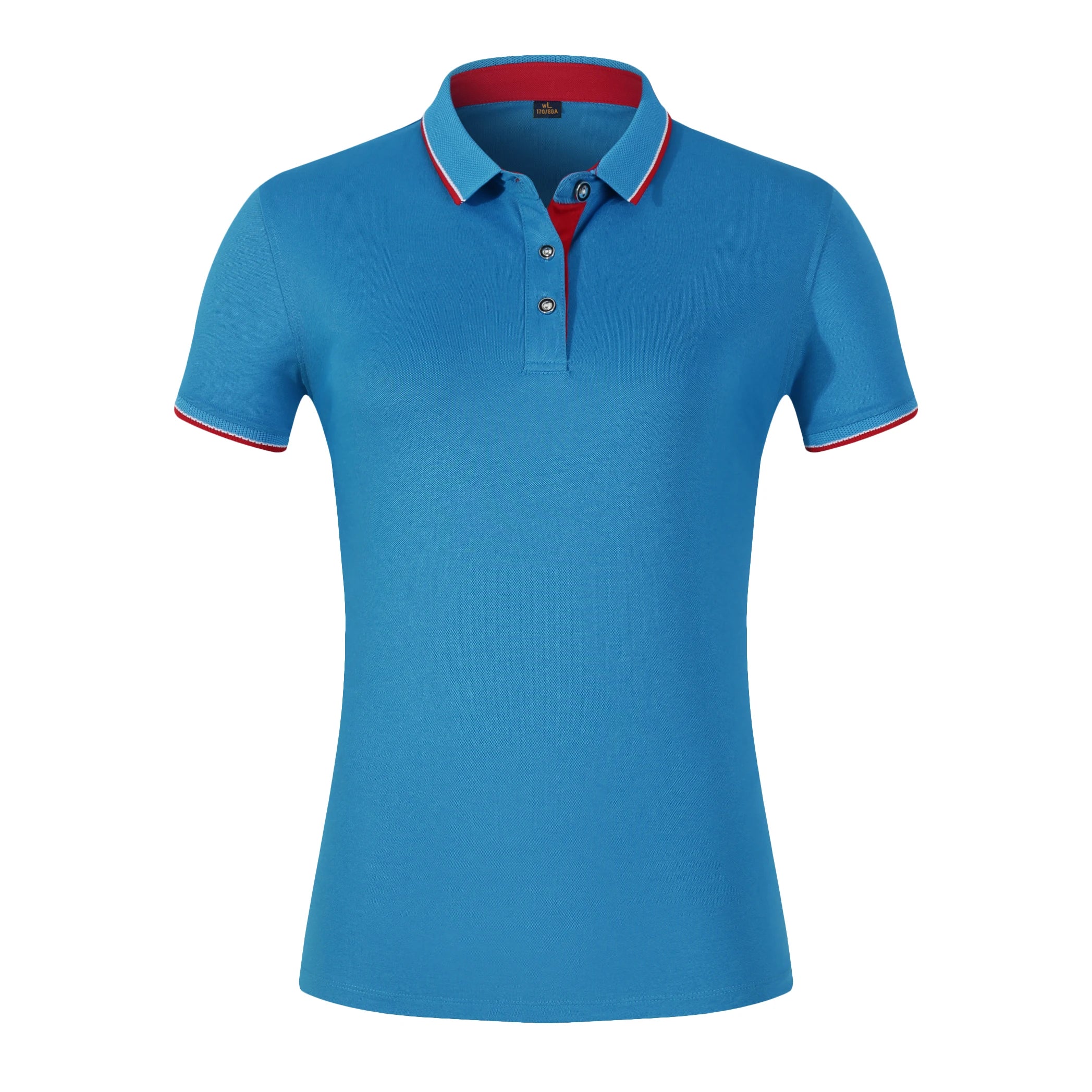 Polo Mujer con Cuello Slim Fit Manga Corta /Casual /Negocios