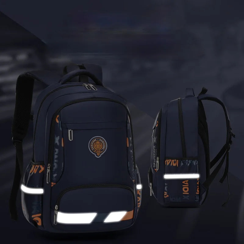 Mochila Escolar Impermeable Para Niños