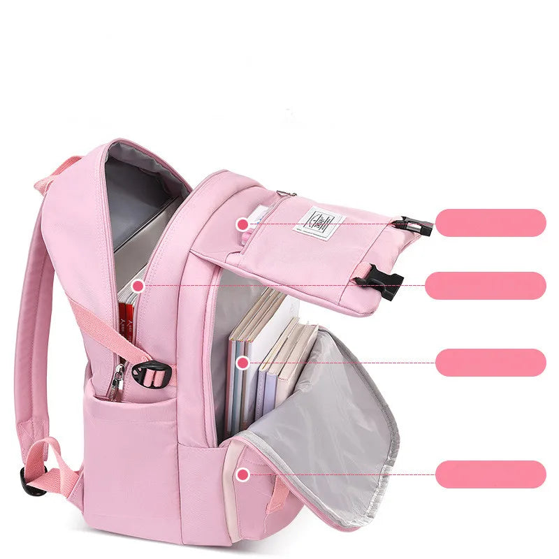 Mochila Escolar Para Adolescentes Femenina