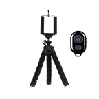 Mini trépied souple flexible pour téléphone portable et appareil photo avec clip