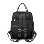 Sac à dos femme Oxford imperméable grande capacité décontracté