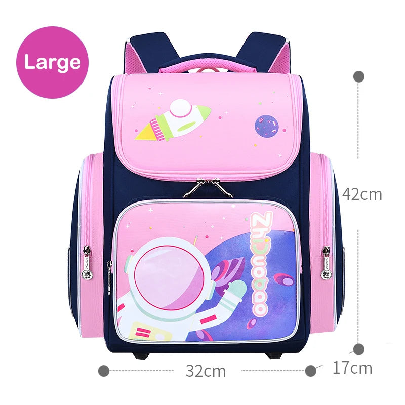 Mochila Escolar Impermeable para Niños y Niñas