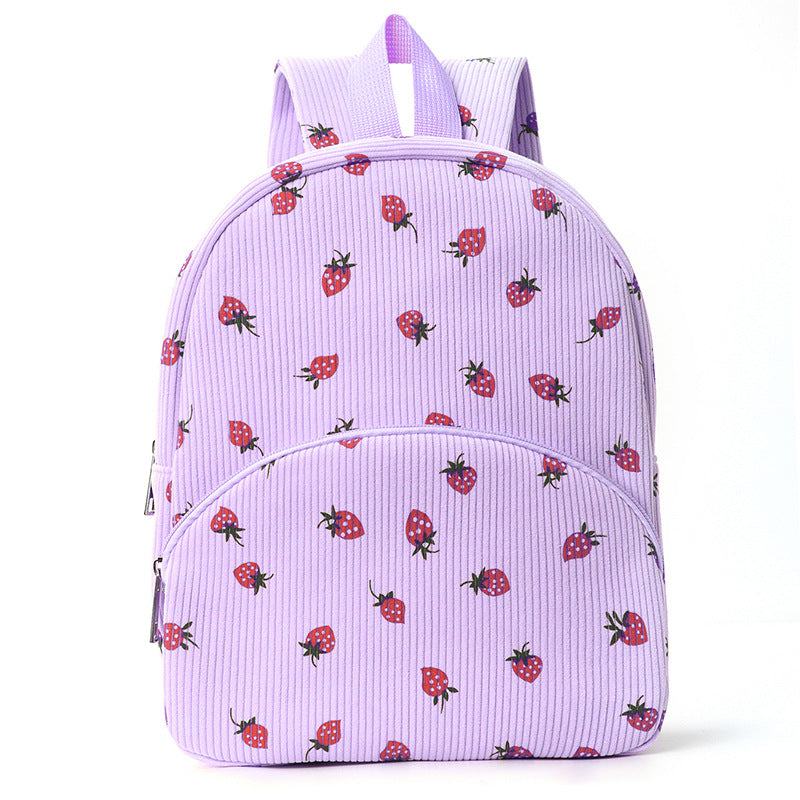Mochila Pana Oso Cartoon Gran Capacidad Escolar Casual Moda