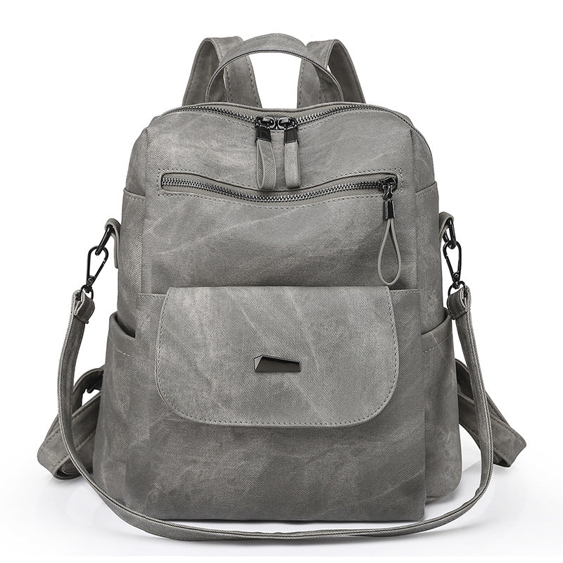 Mochila Mujer Gran Capacidad Estilo K PU Casual