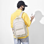 Sac à dos unisexe style japonais grande capacité scolaire décontracté mode