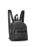 Sac à dos femme style ethnique double fermeture éclair décontracté