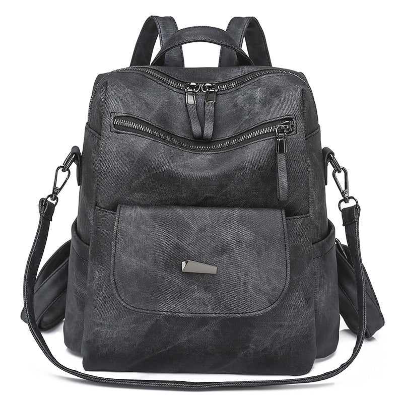 Mochila Mujer Gran Capacidad Estilo K PU Casual