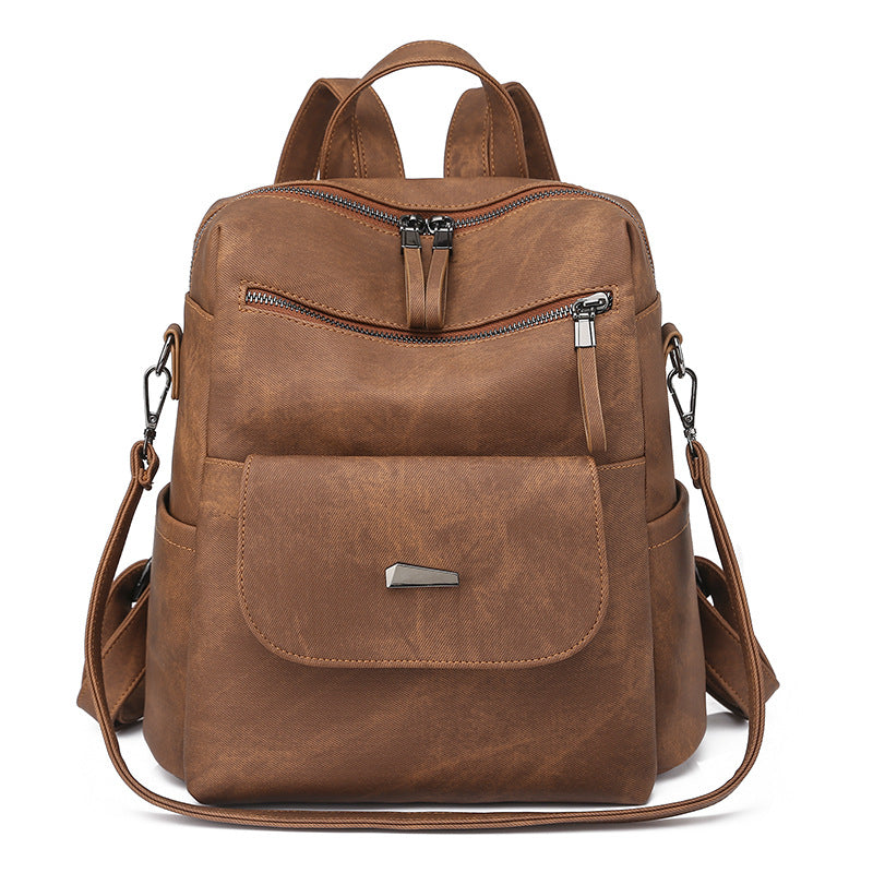 Mochila Mujer Gran Capacidad Estilo K PU Casual