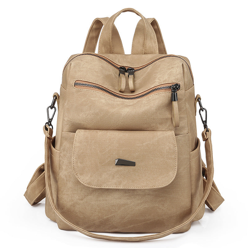 Mochila Mujer Gran Capacidad Estilo K PU Casual