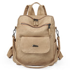 Sac à dos femme grande capacité style K PU décontracté