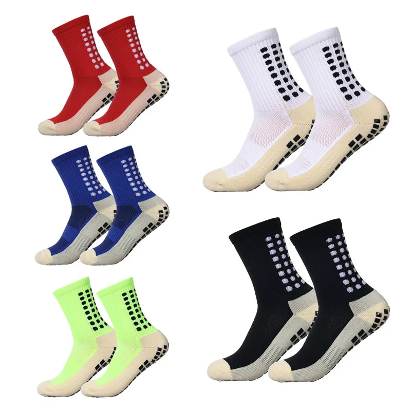 Calcetines Fútbol Antideslizantes con Suela de Silicona