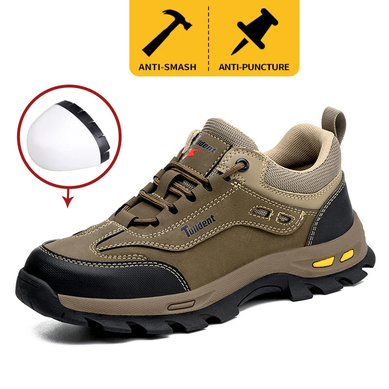 TANRDON D9072 Men's Puncture-Resistant Safety Shoes