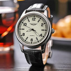 Montre à quartz WLISTH pour homme, style professionnel avec boîtier