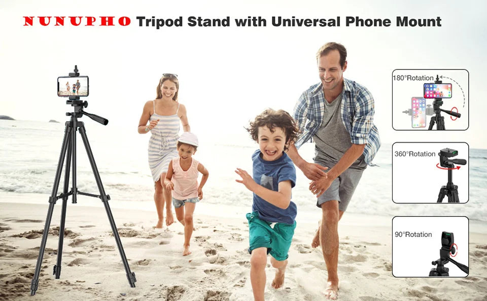 Portable Tripod for Cell Phone / DSLR Camera Selfie Stand