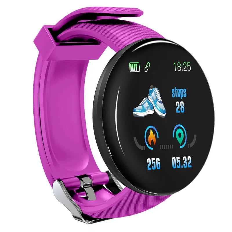 Smartwatch Hombre Mujer D18 Bluetooth Fitness Monitor de Sueño