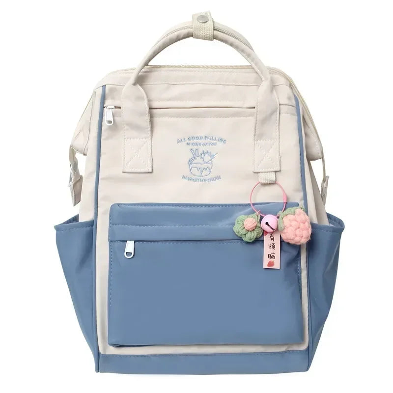 Mochila Kawaii Estilo Japonés Impermeable Juveniles Escolar Multiuso
