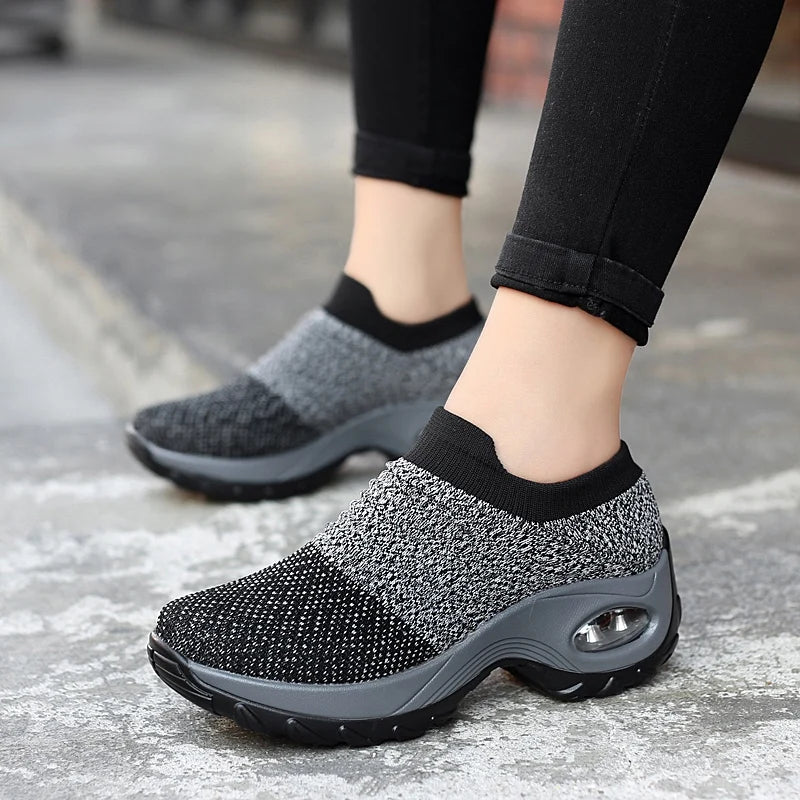 Tenis Mujer Transpirables Para Caminar Gym