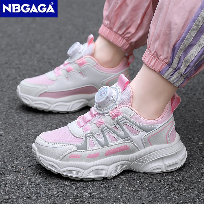 Zapatillas Deportivas Para Niñas Casuales con Forro de Malla Ideales Para Caminatas
