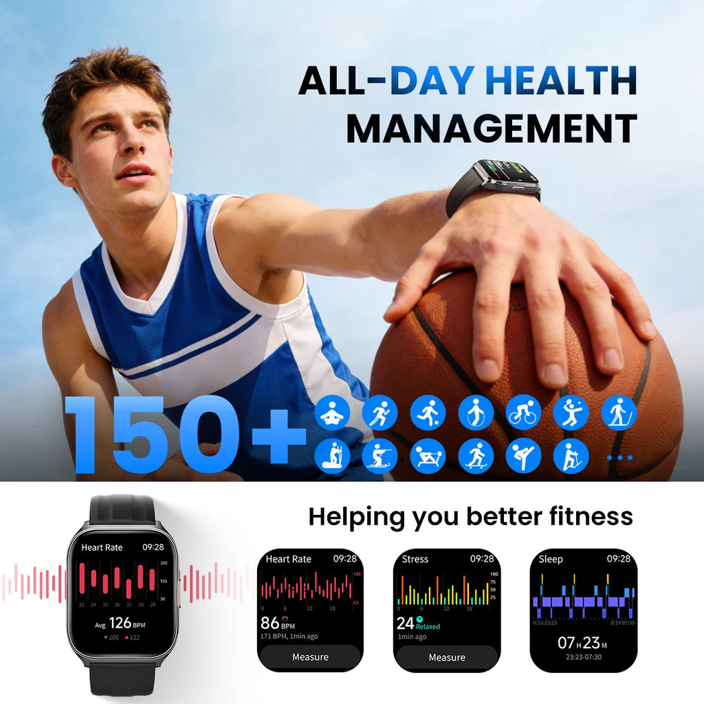HAYLOU Watch 3 Voice Calling Smartwatch 1.85'' AMOLED Screen