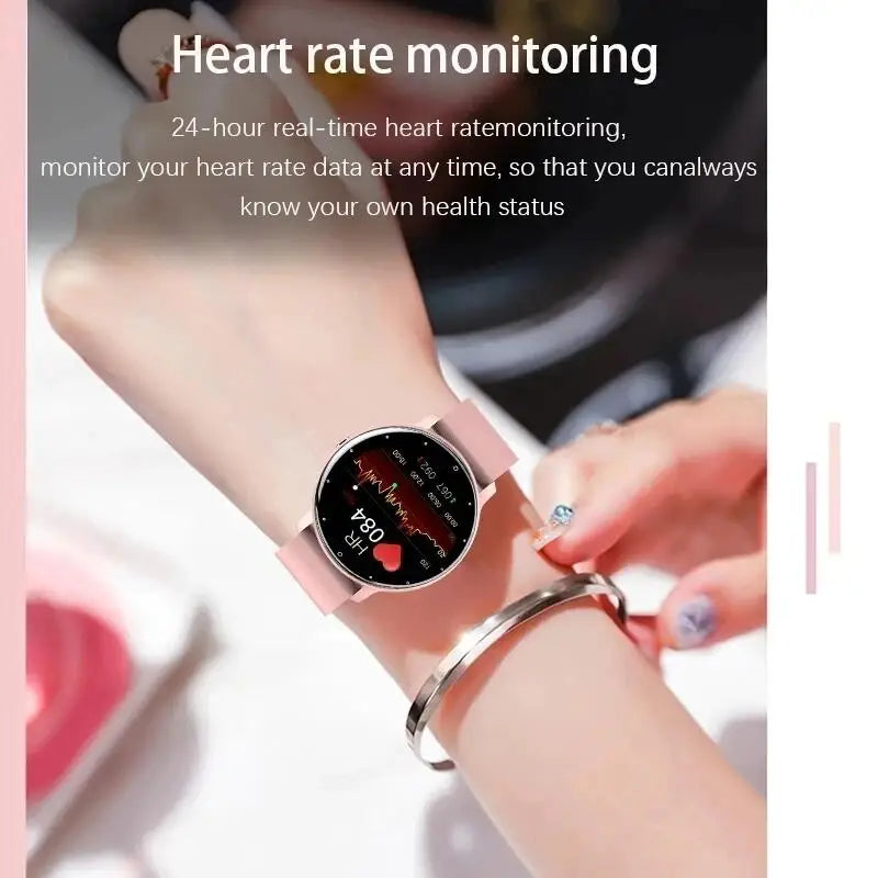 Smartwatch Mujer Hombre LIGE Resistente al Agua Clima Tiempo