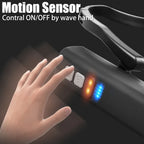 Linterna Frontal LED 1000 Lúmenes con Sensor de Movimiento
