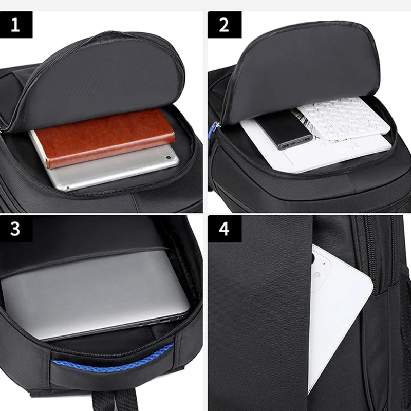 Mochila 50L Gran Capacidad Laptop Viaje Oficina Escolar