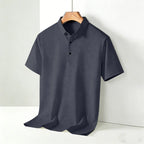 Polo Homme Décontracté Business Manches Courtes Respirant