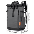 Sac à dos homme pour ordinateur portable 15,6" étanche camping randonnée