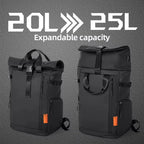 Sac à dos homme pour ordinateur portable 15,6" étanche camping randonnée