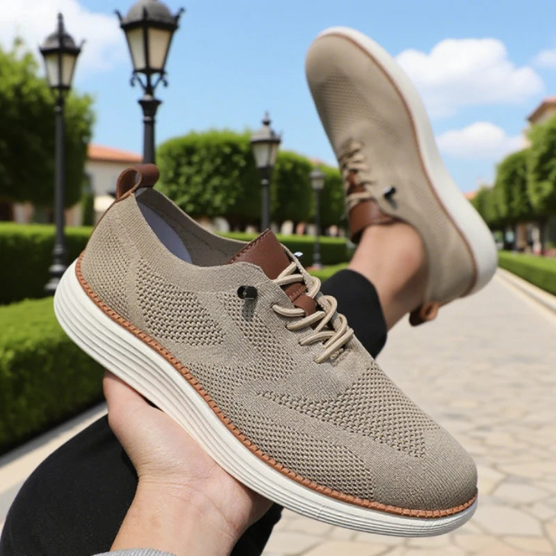 Zapatos Casuales Transpirables Hombres Estilo Urbano