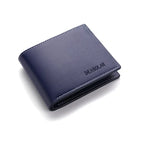 Portefeuille court en cuir pour homme - porte-cartes fin