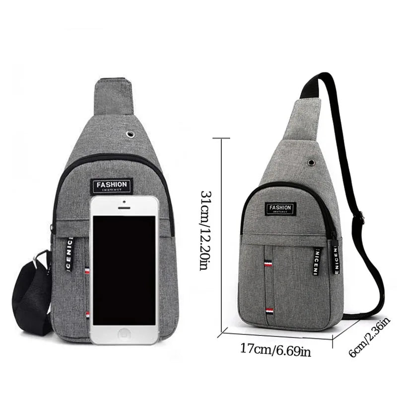 Bolso Cintura Impermeable Para Hombre