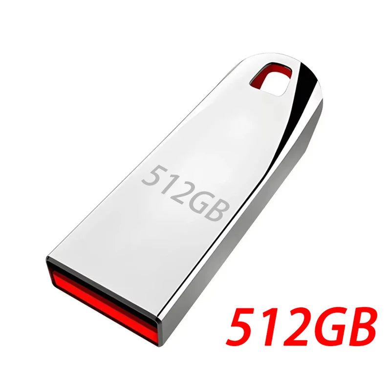 Memoria USB 3.0 Metal Impermeable Portátil 512GB 1TB 2TB
