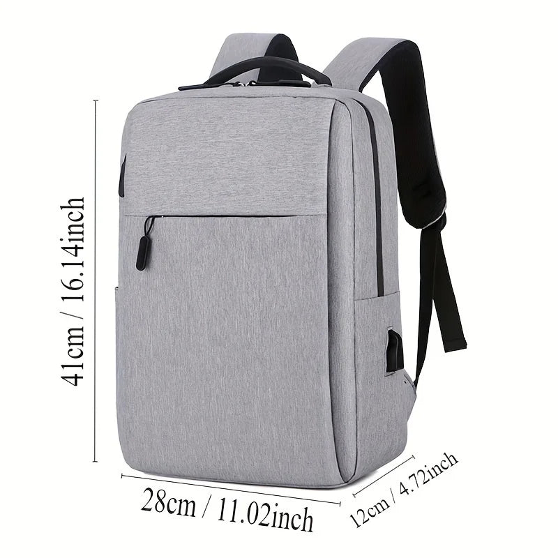 Mochila Laptop Resistente al Agua Gran Almacenamiento 16 "