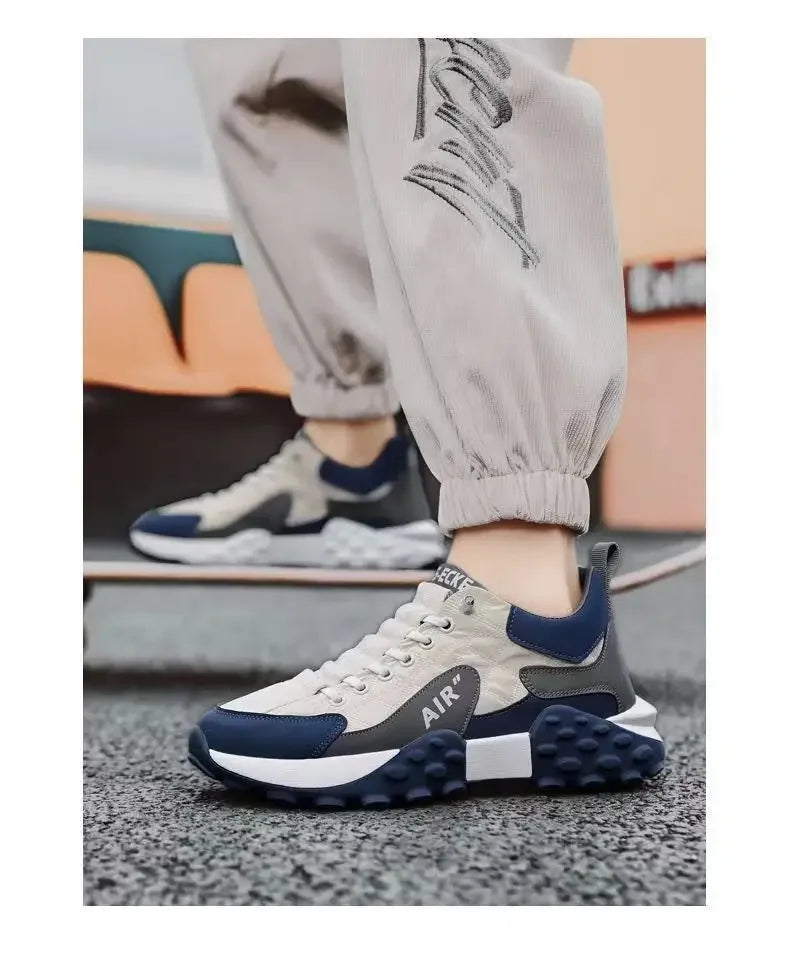 Men's Non-Slip Chunky Sole Trainers