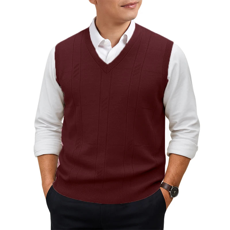 Chaleco Suéter para Hombre Ligero