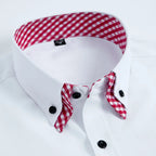 Chemise habillée à manches longues infroissable