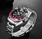Montre LIGE LG10051 Acier Inoxydable Lumineuse et Résistante à l'Eau
