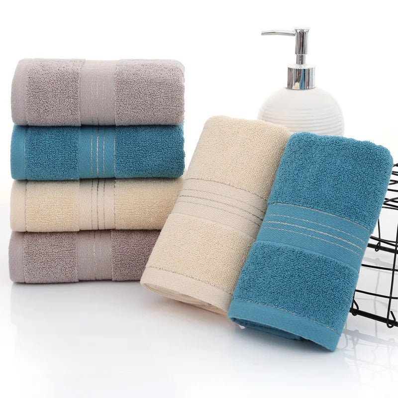 Toalla de Algodón Gruesa Alta Absorción Apta para Toda la Familia